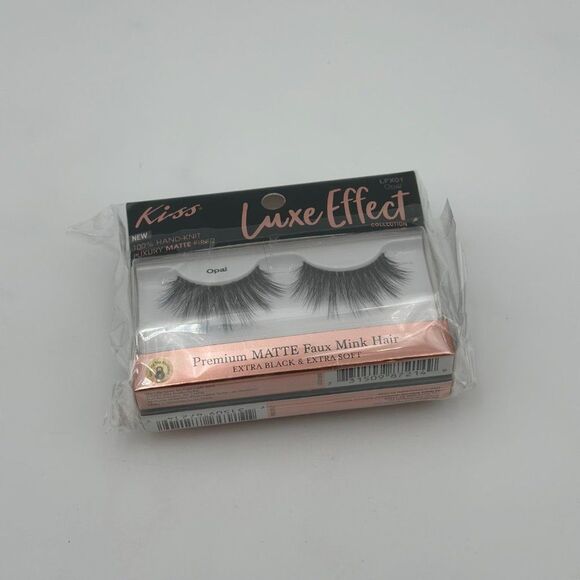 New Luxe Effect Collection 100% Hand-Knit Luxury Matte fiber LFX01 Opal. 2 Packs - Picture 2 of 4
